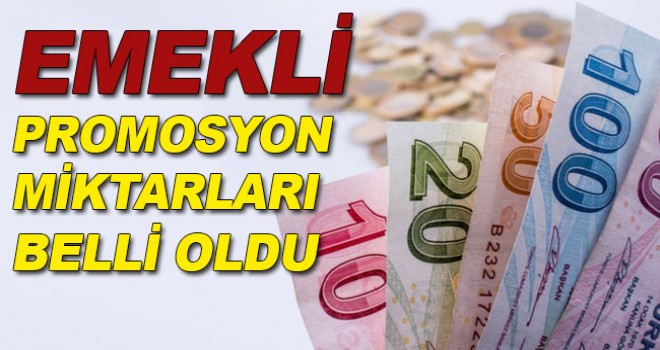 Ziraat Bankasının emekliye promosyon miktarları belli oldu