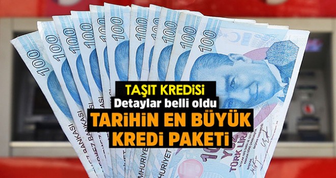 Yeni Taşıt ve 2. El Taşıt Kredi Paketleri