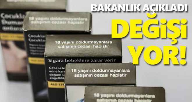 Sigara paketleri değişiyor! Yüzde 100'e yükseltti