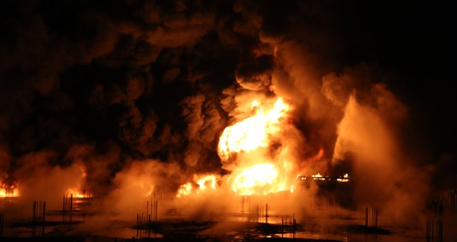 Karaman'da büyük yangın