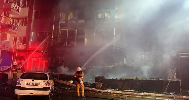 Kız Öğrenci Yurdunda Yangın