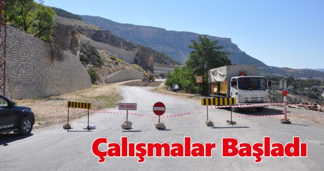 Yol Yapım Çalışmaları Başladı