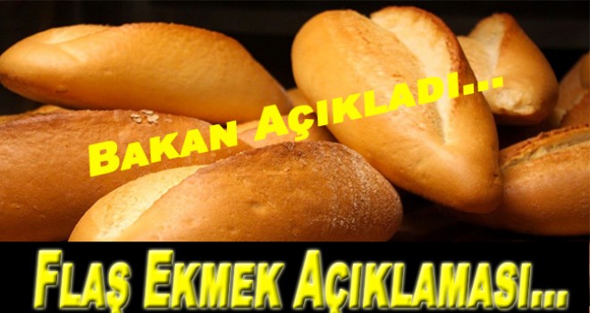 Bakan Pakdemirli'den flaş ekmek açıklaması