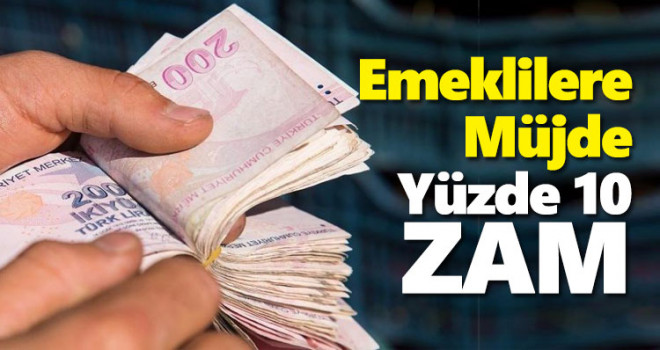 SSK ve Bağ-Kur emeklilerine yüzde 10 zam...