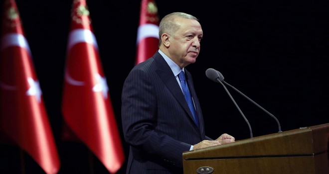 Cumhurbaşkanı Erdoğan millete seslendi