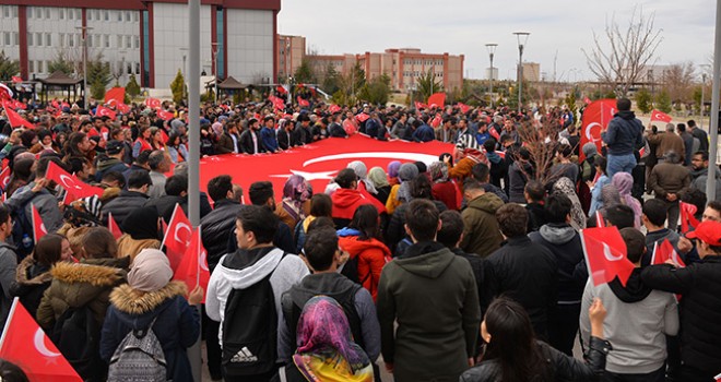 İdlib Şehitleri İçin Tek Yürek Oldular