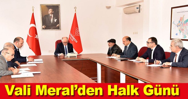 Halk Günü Toplantısı Yapıldı