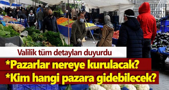 Karaman'da semt pazarları nereye kurulacak