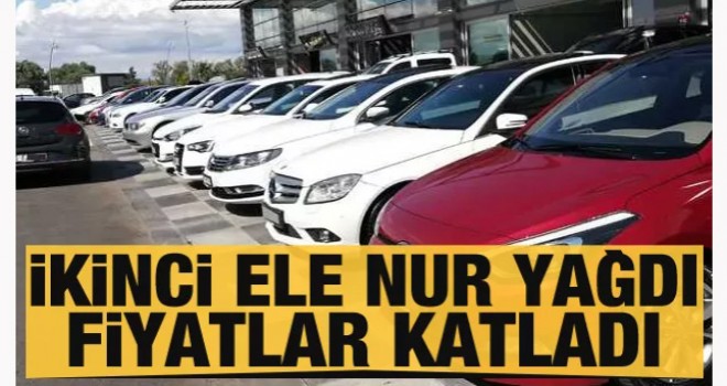 İkinci El Araçlarda Fiyatlar Bir Ayda Katladı