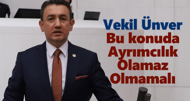 Ünver: Yunus Emre ve Türkçe konusunda ayrımcılık olmaz, olmamalı!
