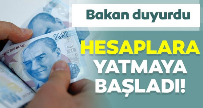 Bakan Pakdemirli'den son dakika açıklama: 'Ödemeler hesaplara yatmaya başladı'