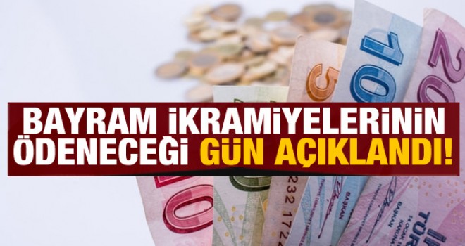 Emeklilere bayram ikramiyesi ödemesinde net tarih belli oldu