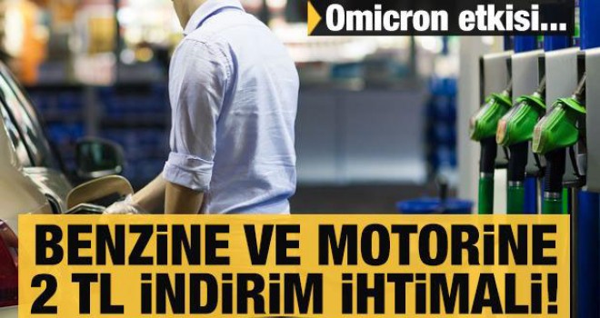 Brent petrolün fiyatında sert düşüş! Benzin ve motorine 2 TL indirim yolda