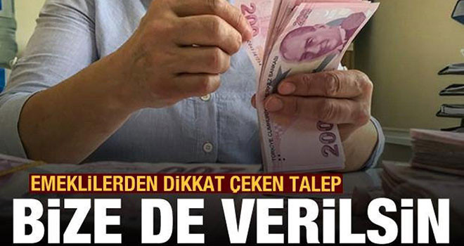 Emeklilerden dikkat çeken zam ve AGİ talebi