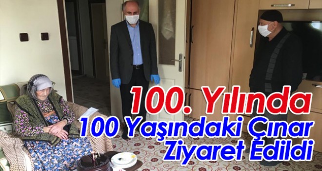 TBMM’nin 100 Kuruluş Yılında 100 Yaşındaki Çınar Ziyaret Edildi