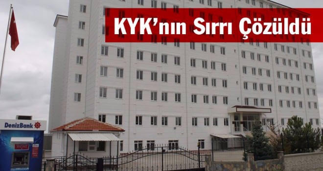 KYK Kız Yurdunun Sırrı Çözüldü