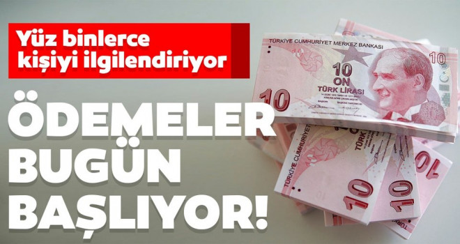 Binlerce Kişiye Müjde! 274 Milyon TL Ödeme Yapılacak
