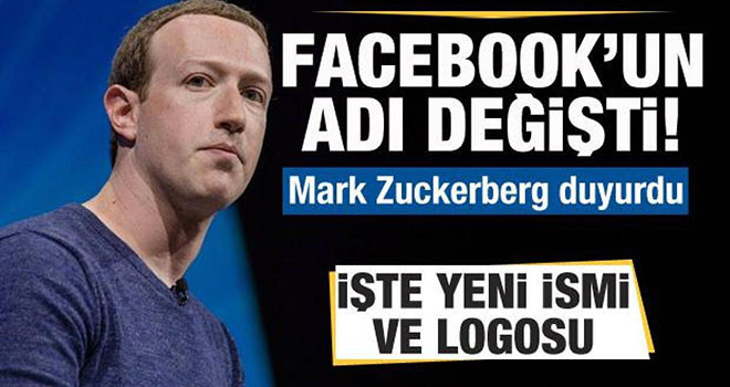 Facebook’un yeni adı ve logosu belli oldu! Mark Zuckerberg duyurdu