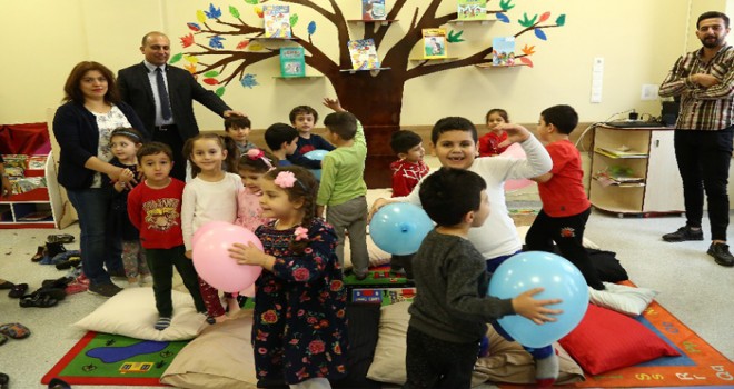 HKÜ Öğrencilerinden Anaokuluna Anlamlı Destek