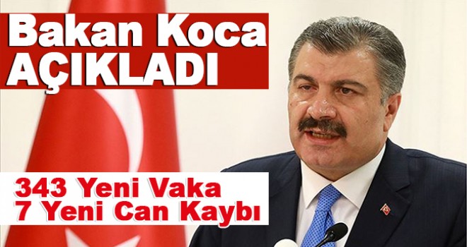 Bakan Koca Koronavirüs Vaka ve Ölüm Sayılarını Açıkladı