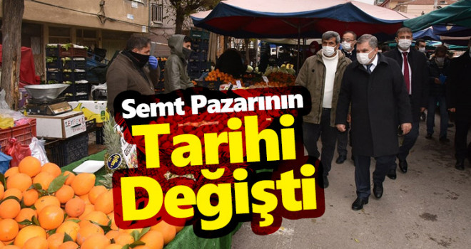 Karaman'da Semt Pazarının Tarihi Değişti