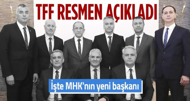 MHK'nin yeni başkanı Ferhat Gündoğdu oldu