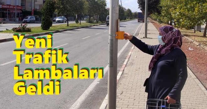 Karaman'daki trafik yoğunluğu için yeni lamba uygulaması
