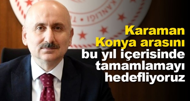Bakan Karaismailoğlu'ndan Yüksek Hızlı Tren açıklaması