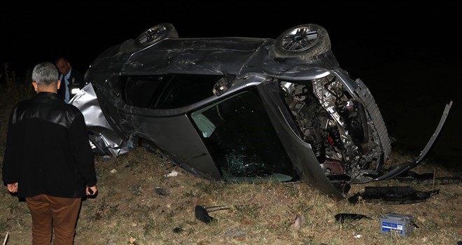 Kazada 1 Polis Öldü 3 Polis Yaralandı