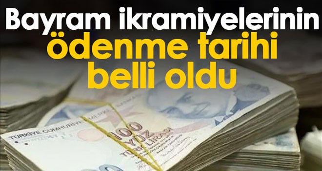 Bayram ikramiyelerinde tarihler belli oldu
