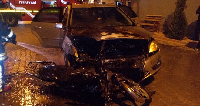 Konya'da trafik kazası: 4 yaralı