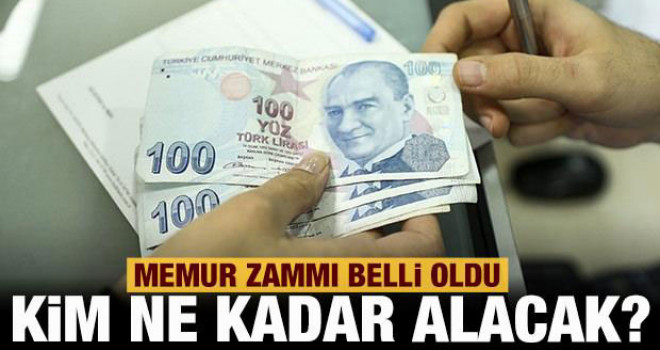 Enflasyon farkı ile memur maaşı hesaplama: Memura ne kadar zam geldi?