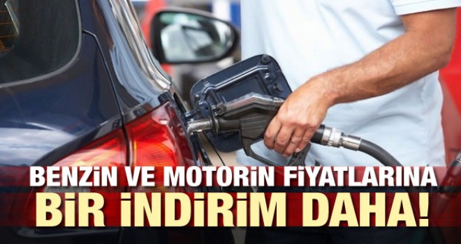 Benin ve Motorine Bir İndirim Daha