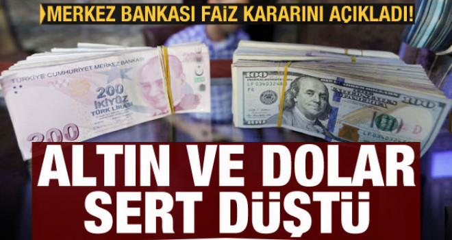 Merkez Bankası faiz kararını açıkladı