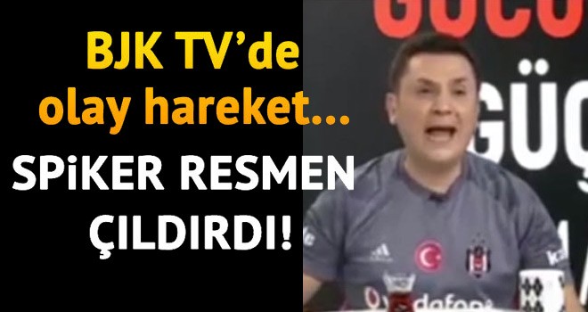BJK TV Spikeri Çıldırdı