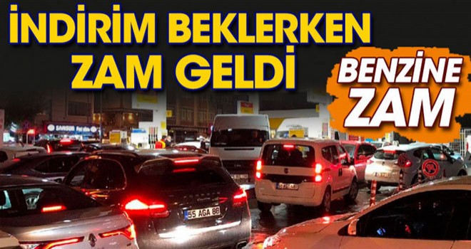 Akaryakıtta İndirim beklerken zam geldi!