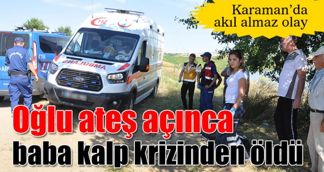 Oğlu Havaya Ateş Açınca Baba Kalp Krizi Geçirip Öldü