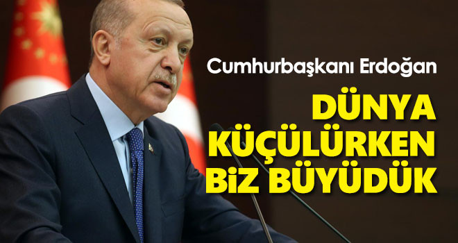 Kabine toplantısı sonrası, Erdoğan'dan önemli açıklamalar