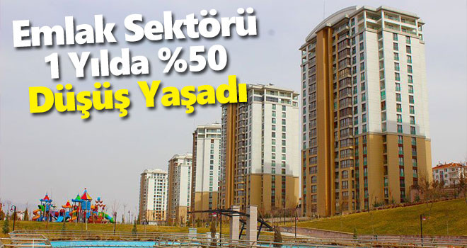Karaman'da emlak sektörü 1 yılda yüzde 50 düşüş yaşadı