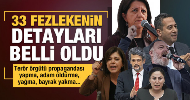 TBMM'ye iletilen fezlekelerin detayları belli oldu: 28'i HDP'li vekiller hakkında!
