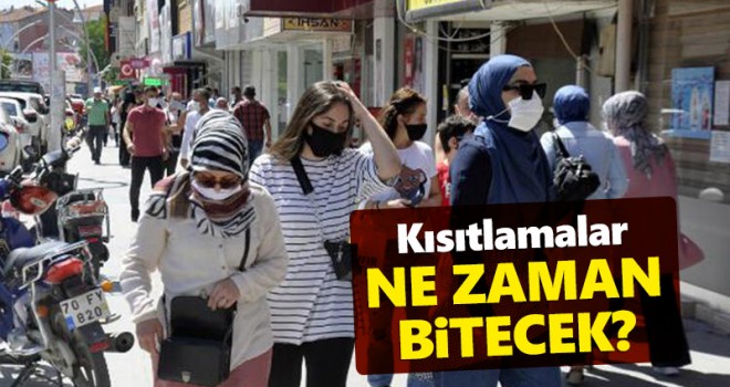 Kısıtlamaların kalkması için Vakaların binin altına inmesi şart