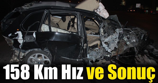 Saatte 158 Km Hız ve Sonuç