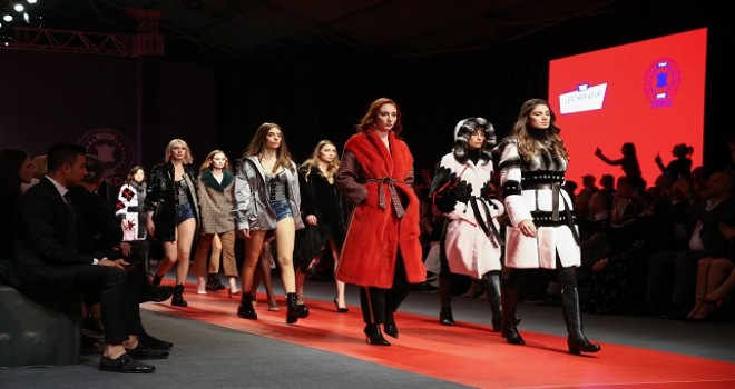Deri ve Kürk Moda Fuarı Leather & Fur Fashion Show açıldı