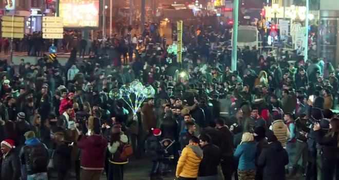 Başkentte yeni yıl kutlamaları