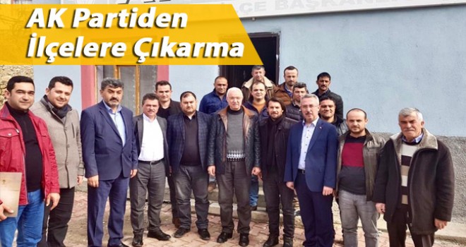 AK Parti Sarıveliler ve Ermenek'te