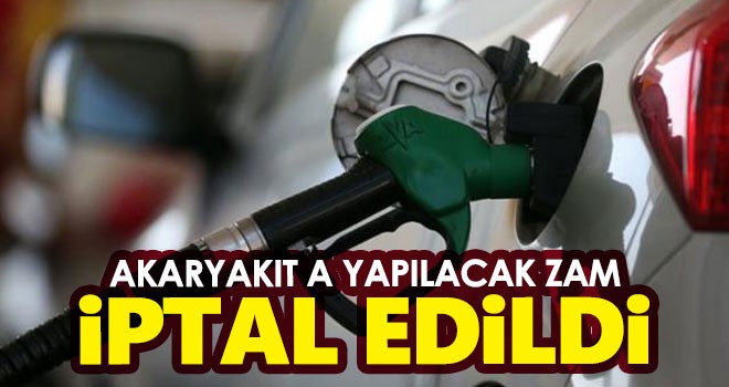 Benzin, motorin ve LPG zamları geri alındı