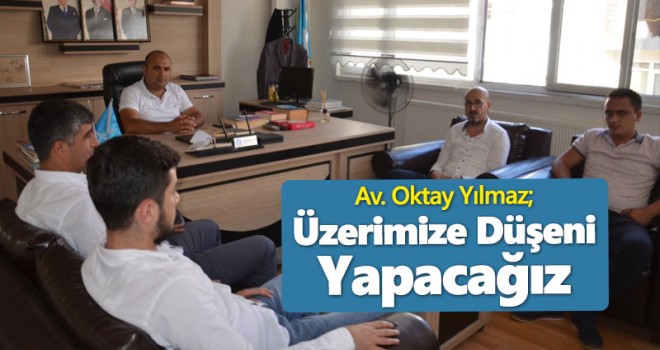 Oktay Yılmaz’dan MHP İl Teşkilatı’na ve Ülkü Ocaklarına Ziyaret