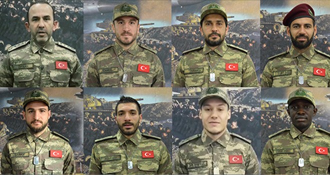 Konyasporlu Futbolculardan Afrin Duası