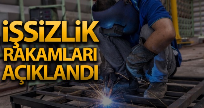 İşsizlik rakamları açıklandı