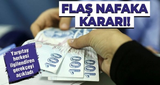 Yargıtay'dan emsal nafaka kararı! Bundan sonra Baba...